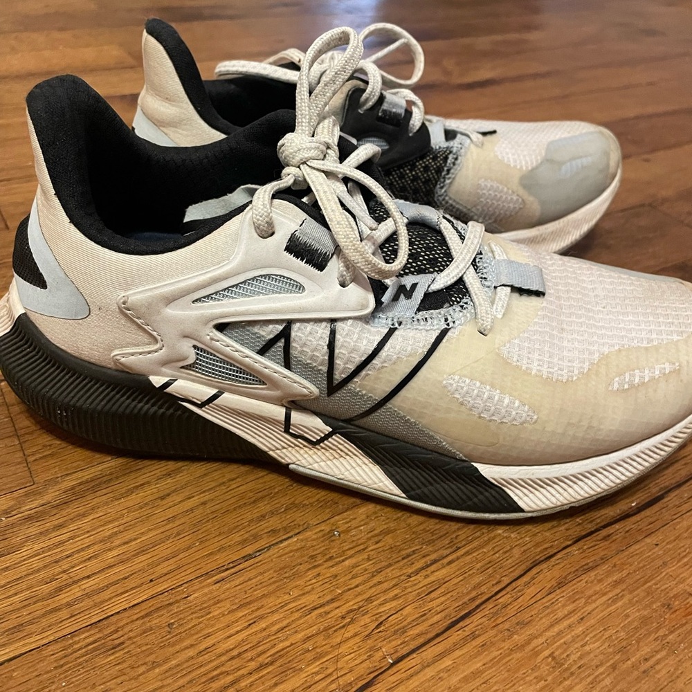 New Balance Men's Athletic Shoes - White and Black